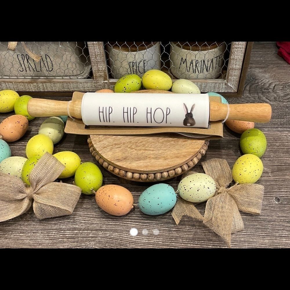 Rae Dunn Easter Rolling Pin - Picture 4 of 7